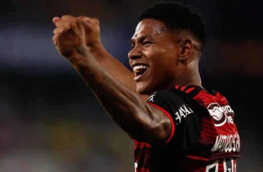 Matheus França garantiu vitória do Flamengo na estreia em 2023 - Foto: Gilvan de Souza/Flamengo