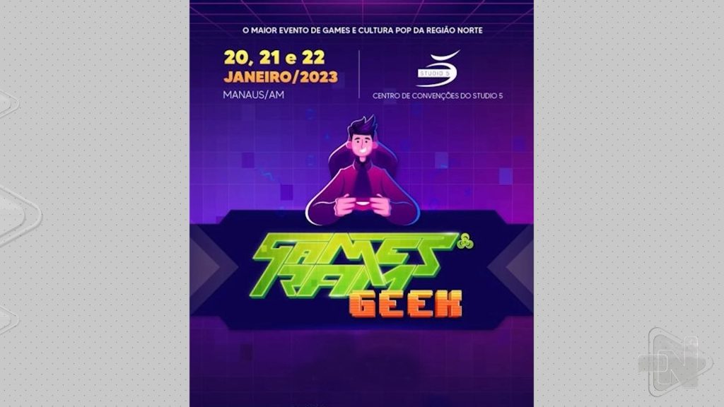 Games Ram Geek, maior evento de games do norte, acontece em Manaus