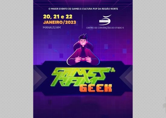 Games Ram Geek, maior evento de games do norte, acontece em Manaus