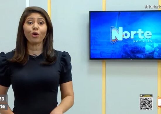 O Norte Notícias é apresentado por Mariana Rocha - Foto: Reprodução/TV Norte Amazonas