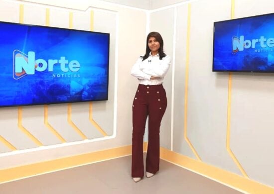 O Norte Notícias é apresentado por Mariana Rocha - Foto: Reprodução/TV Norte Amazonas