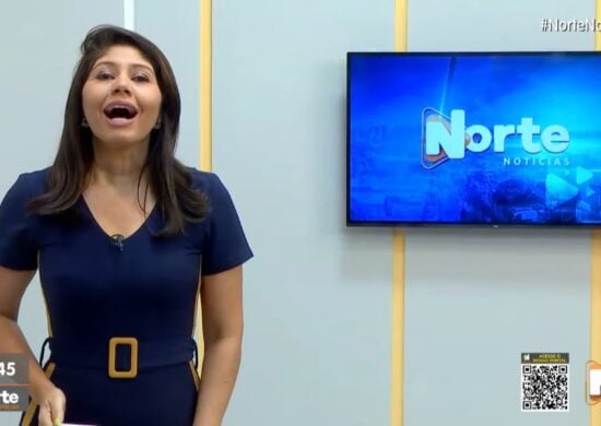 O Norte Notícias é apresentado por Mariana Rocha - Foto: Reprodução/TV Norte Amazonas