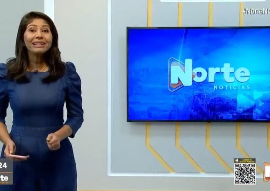 O Norte Notícias é apresentado por Mariana Rocha - Foto: Reprodução/TV Norte Amazonas