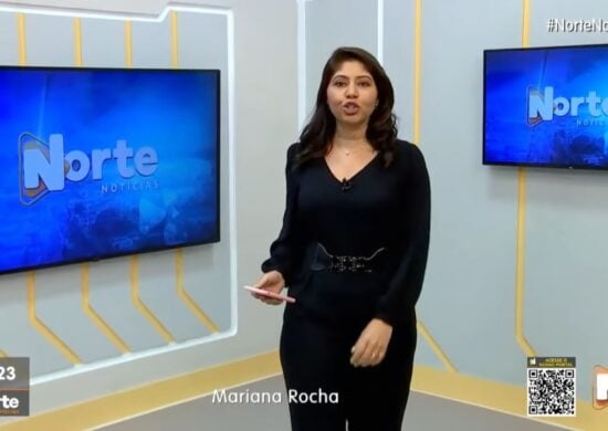 O Norte Notícias é apresentado por Mariana Rocha - Foto: Reprodução/TV Norte Amazonas