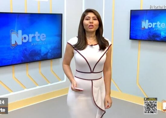 O Norte Notícias é apresentado por Mariana Rocha - Foto: Reprodução/TV Norte Amazonas