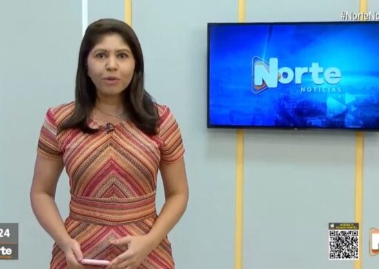 O Norte Notícias é apresentado por Mariana Rocha - Foto: Reprodução/TV Norte Amazonas