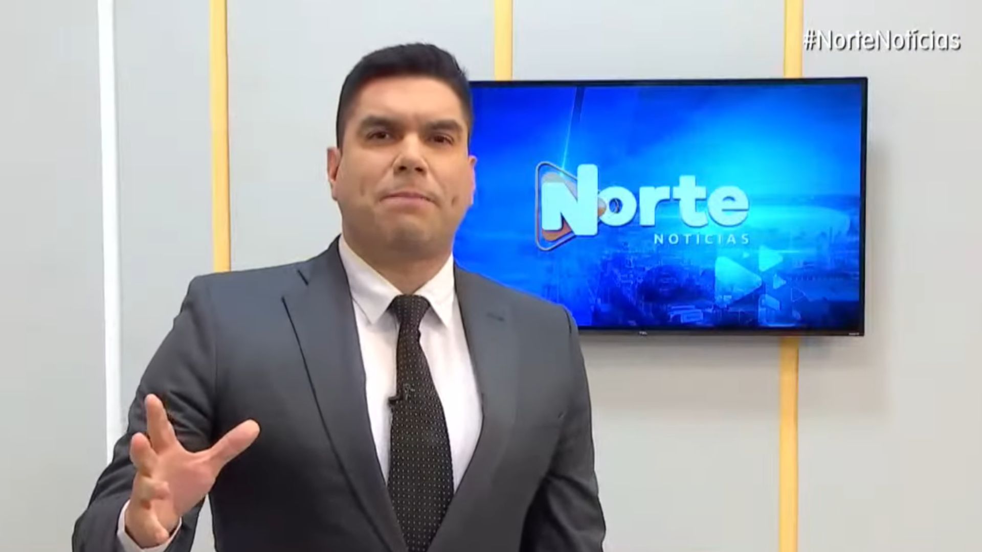 O Norte Notícias é apresentado de segunda a sábado - Foto: Reprodução/TV Norte Amazonas