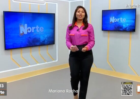 O Norte Notícias é apresentado por Mariana Rocha - Foto: Reprodução/TV Norte Amazonas