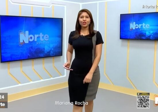 O Norte Notícias é apresentado por Mariana Rocha - Foto: Reprodução/TV Norte Amazonas