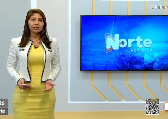 O Norte Notícias é apresentado por Mariana Rocha - Foto: Reprodução/TV Norte Amazonas