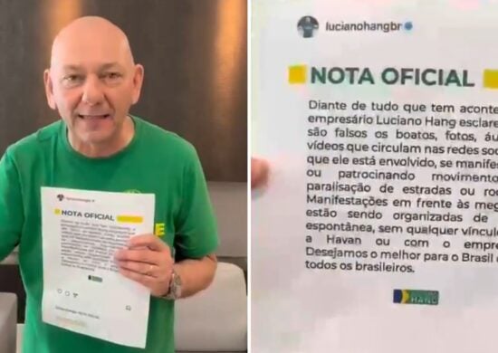 Vídeo de Hang foi postado nas redes sociais da Havan - Foto: Reprodução/Havan @havanoficial