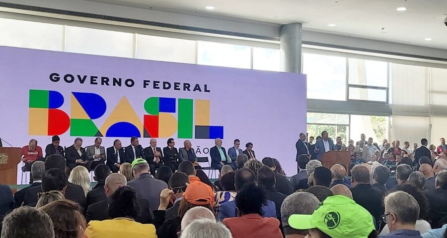 Lula se reúne com sindicalistas no Palácio do Planalto - Foto: Fernanda Bastos/Portal Norte