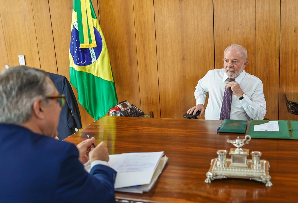 À tarde, Lula terá reunião com ministro da Secom - Foto: Divulgação/Palácio do Planalto