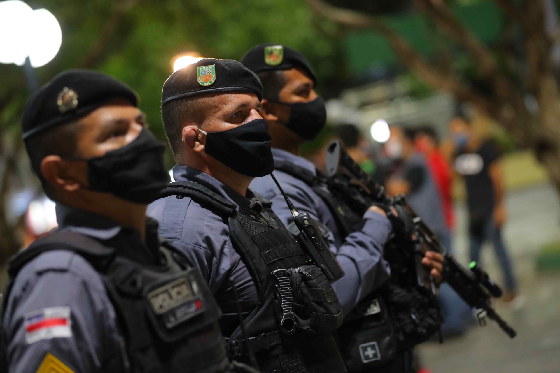 Operação envolve cerca de 200 agentes que atuam na segurança pública no Amazonas - Foto: Carlos Soares/SSP-AM
