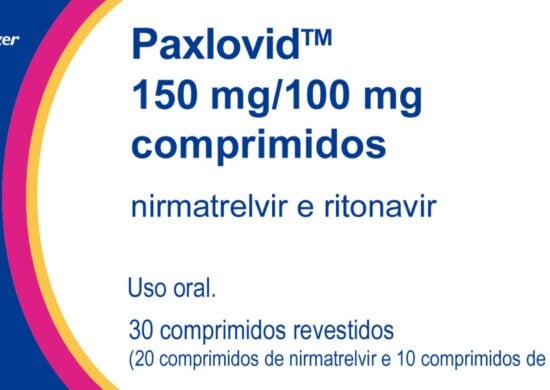 Rotulagem do Paxlovid em português - Foto: Reprodução/Pfizer Brasil