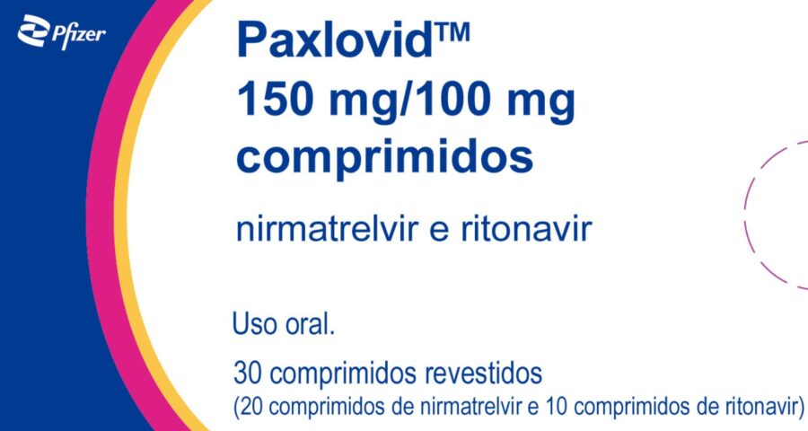 Rotulagem do Paxlovid em português - Foto: Reprodução/Pfizer Brasil