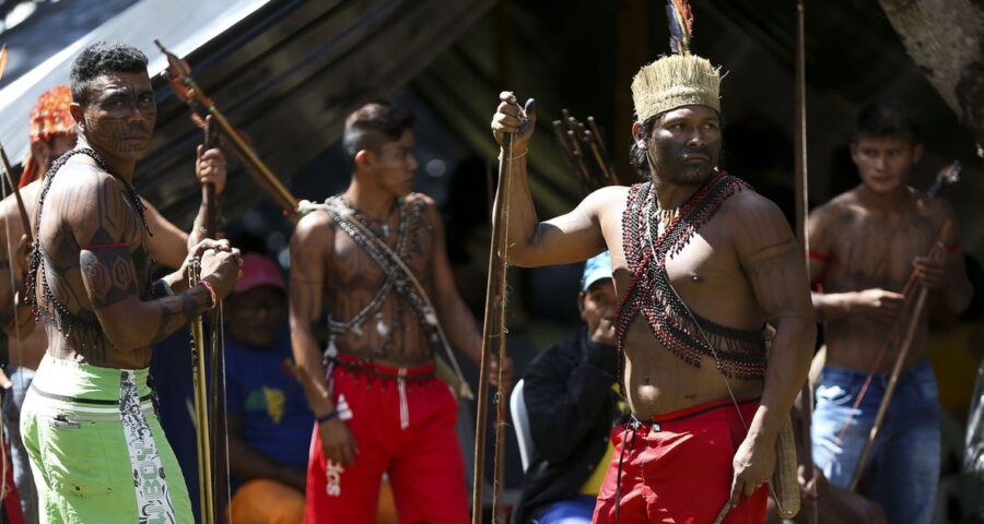 Ministros se reúnem para falar sobre a crise humanitária que atinge a Terra Indígena Yanomami - Foto: Marcelo Camargo/Agência Brasil