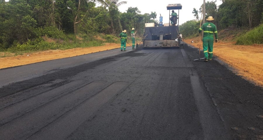 Ramal do Mapiá interliga counidades à sede de Borba - Foto: Divulgação/Seinfra