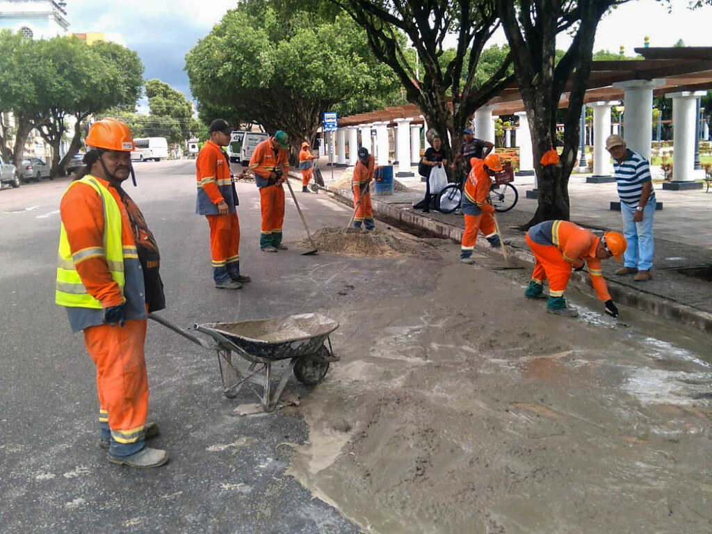 Recentemente, gestão municipal anunciou que a praça da saudade será revitalizada em 2022 - Foto: Divulgação/Seminf