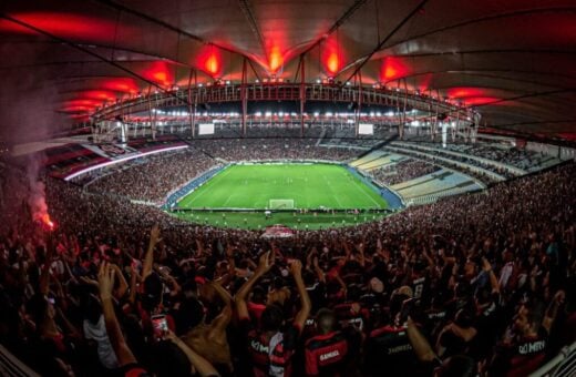 O jogo de volta será no Maracanã, dia 28 de fevereiro - Foto: Paula Reis/Flamengo/divulgação