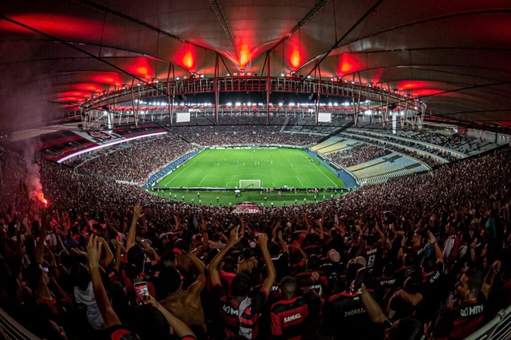 O jogo de volta será no Maracanã, dia 28 de fevereiro - Foto: Paula Reis/Flamengo/divulgação