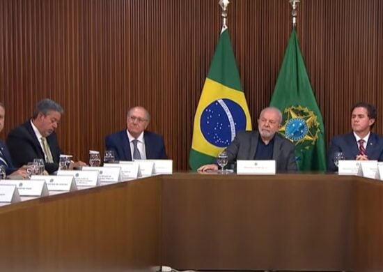 Reunião entre Lula e governadores - Foto: Reprodução/Youtube @tvbrasil