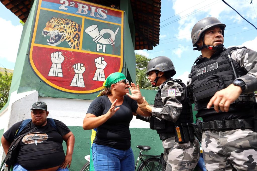 Segundo Secretaria de Segurança, não houve confronto entre polícia e manifestantes - Foto: Bruno Cecim/Agência Pará