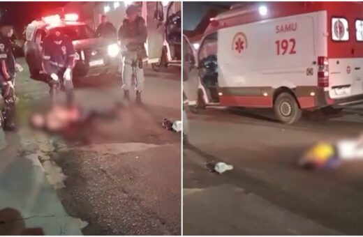 suspeito cai de motocicleta e machuca genitália gravemente em Manaus