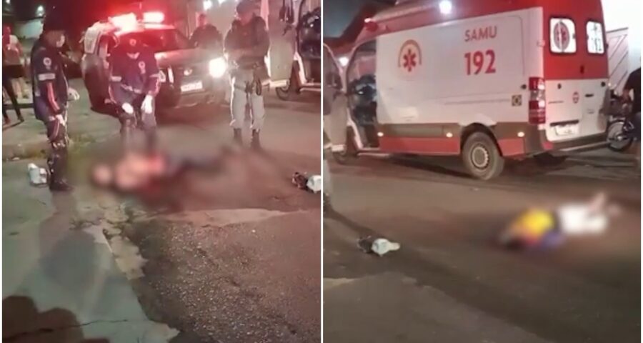 suspeito cai de motocicleta e machuca genitália gravemente em Manaus