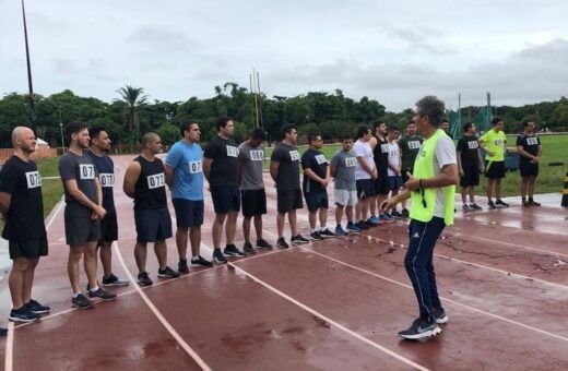 TAF do PMAM é realizado debaixo de chuva na Vila Olímpica de Manaus - Foto: Divulgação/PMAM