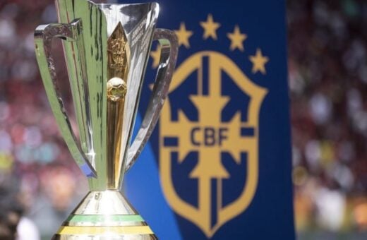 Troféu da Supercopa do Brasil - Foto: Reprodução/Instagram @cbf_futebol