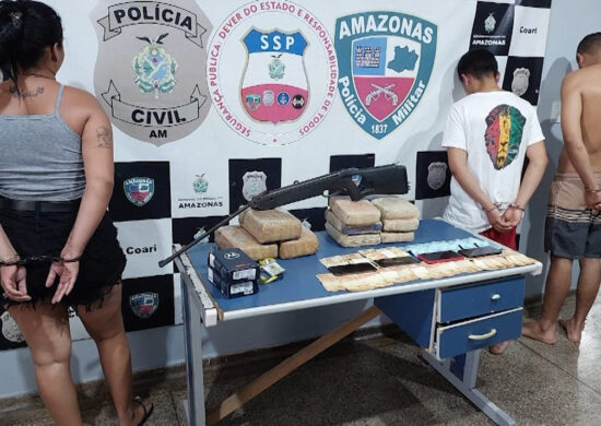 10 kg de droga são apreendidos em embarcação no interior do Amazonas