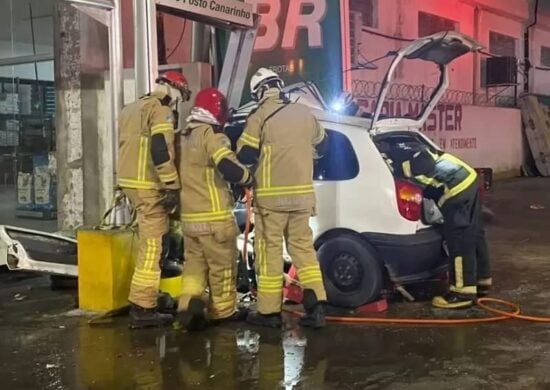 Condutor morre após colidir em bomba do posto de gasolina em Boa Vista - RR