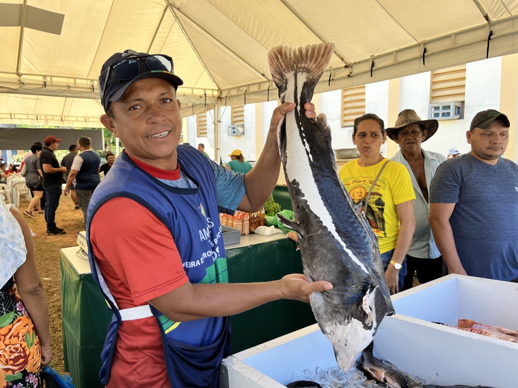 Feira da ADS foca no comércio de peixes durante quaresma - Foto: Ana Maria Reis/ADS