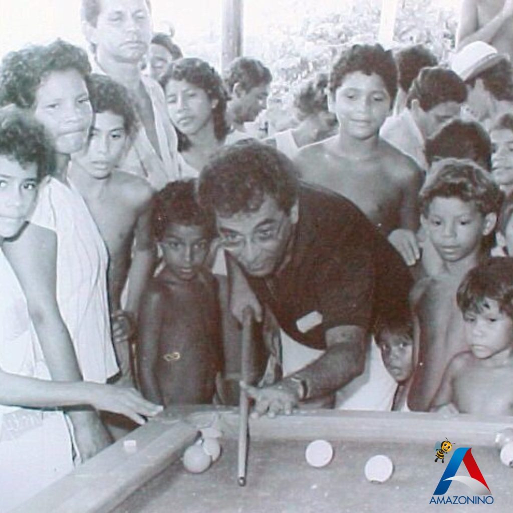 Amazonino Mendes quando criança - Foto: Reprodução/Facebook@AmazoninoAMendes