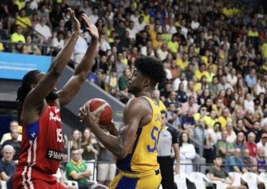 Basquete: Brasil perde para Porto Rico e tem que vencer EUA para ir ao Mundial - Foto: Reprodução/Twitter@basquetebrasil