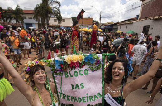 Carnaval em Brasília: Bloco das Trepadeiras estreia na capital federal Foto: Joédson Alves/Agência Brasil