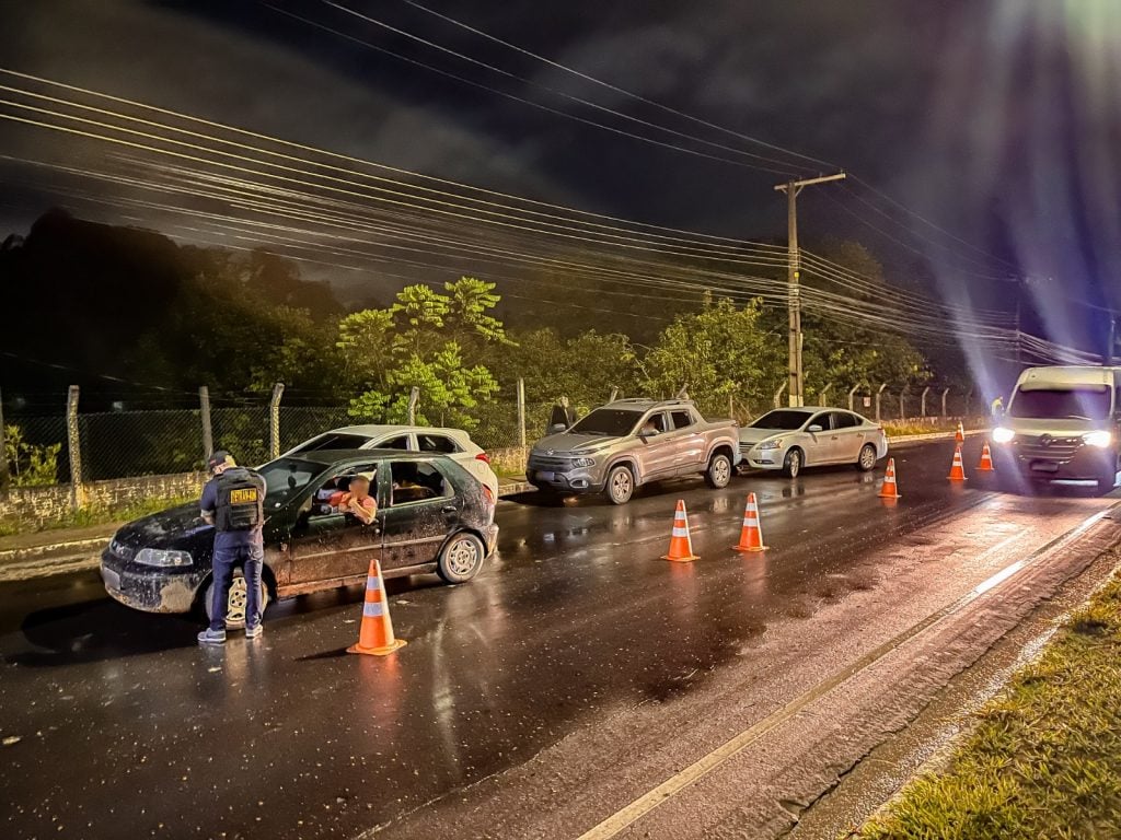 Fiscalização da Lei Seca ocorre em todas as zonas da cidade Detran-AM - Foto: Isaque Ramos/Detran-AM