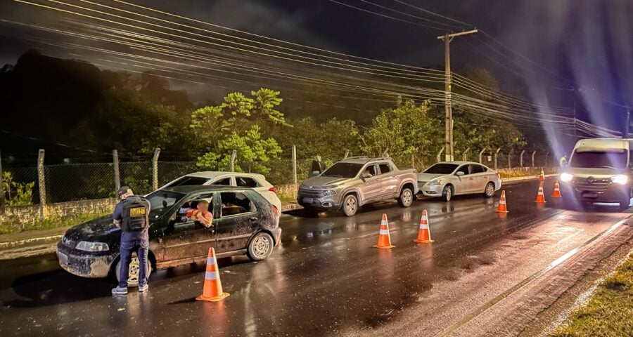 Fiscalização da Lei Seca ocorre em todas as zonas da cidade Detran-AM - Foto: Isaque Ramos/Detran-AM