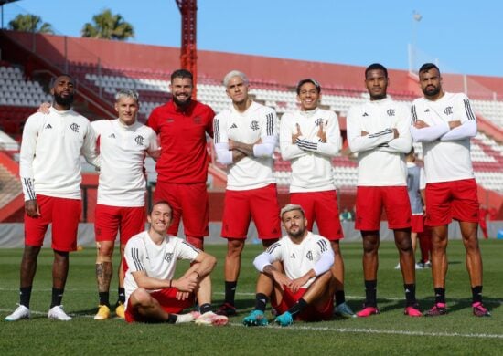 Flamengo divulgou relação de jogadores neste domingo (05) - Foto: @gilvandesouza9 /CRF