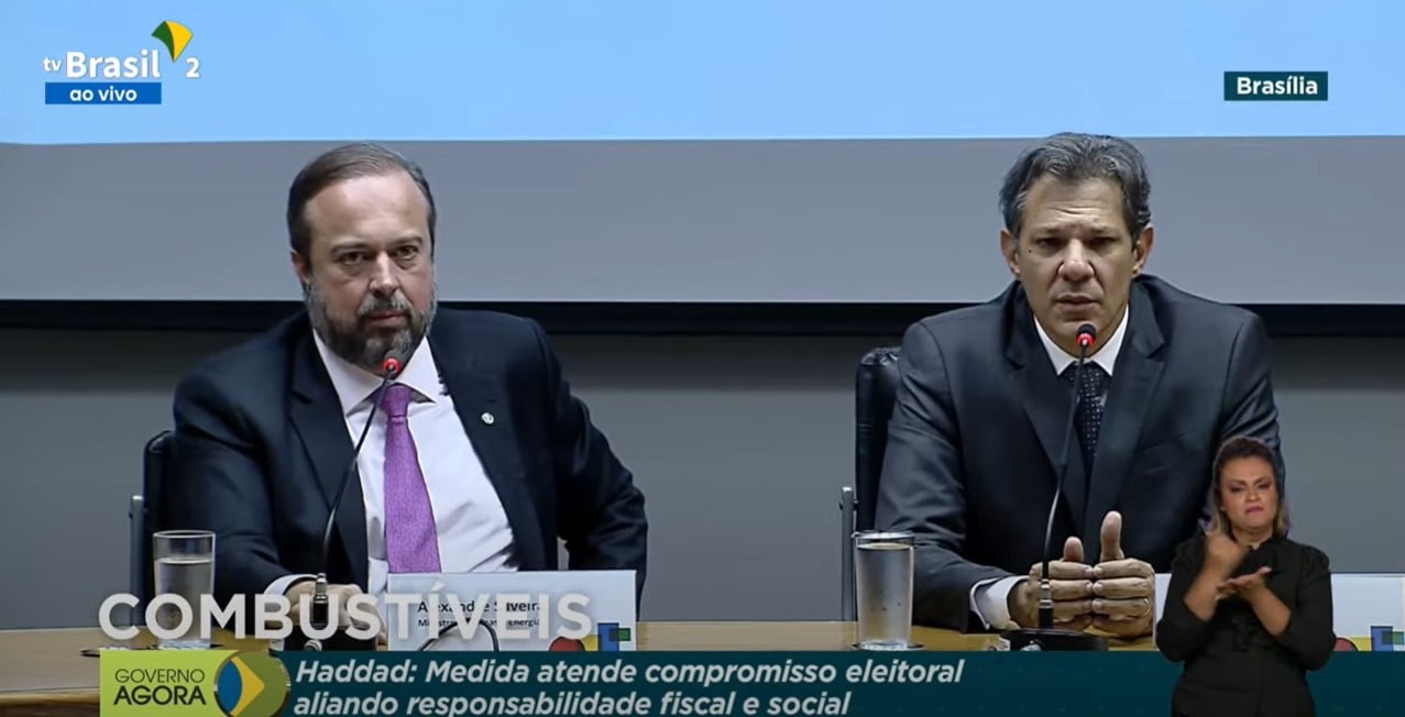 Haddad e Silveira anunciam mudanças tributárias