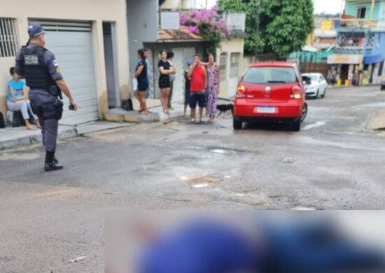 Homem é morto com um tiro na cabeça em Manaus; veja vídeo- Foto: Reprodução/Whatsapp