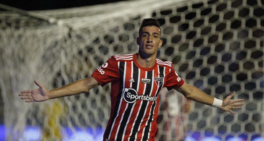 Time do São Paulo no Campeonato Paulista - Foto:Rubens Chiri /SPFC