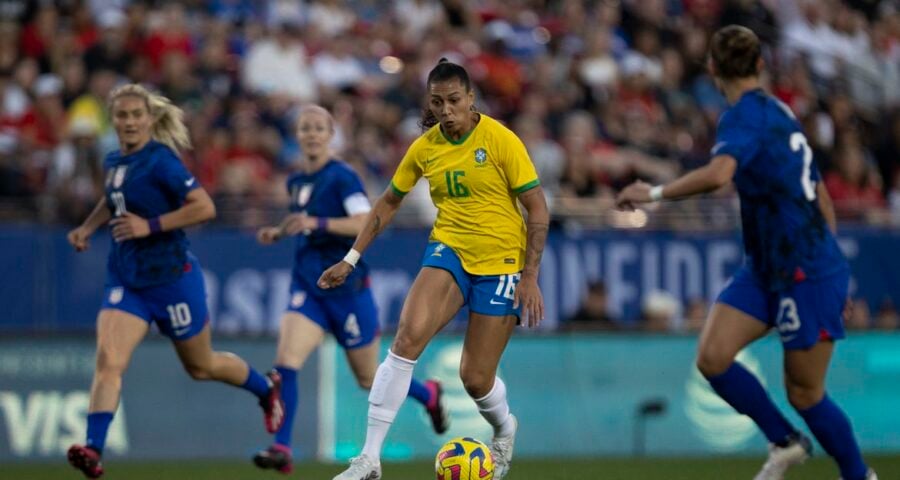 seleção brasileira perde de 2 a 1 para os Estados Unidos - Foto: Thais Magalhães/CBF