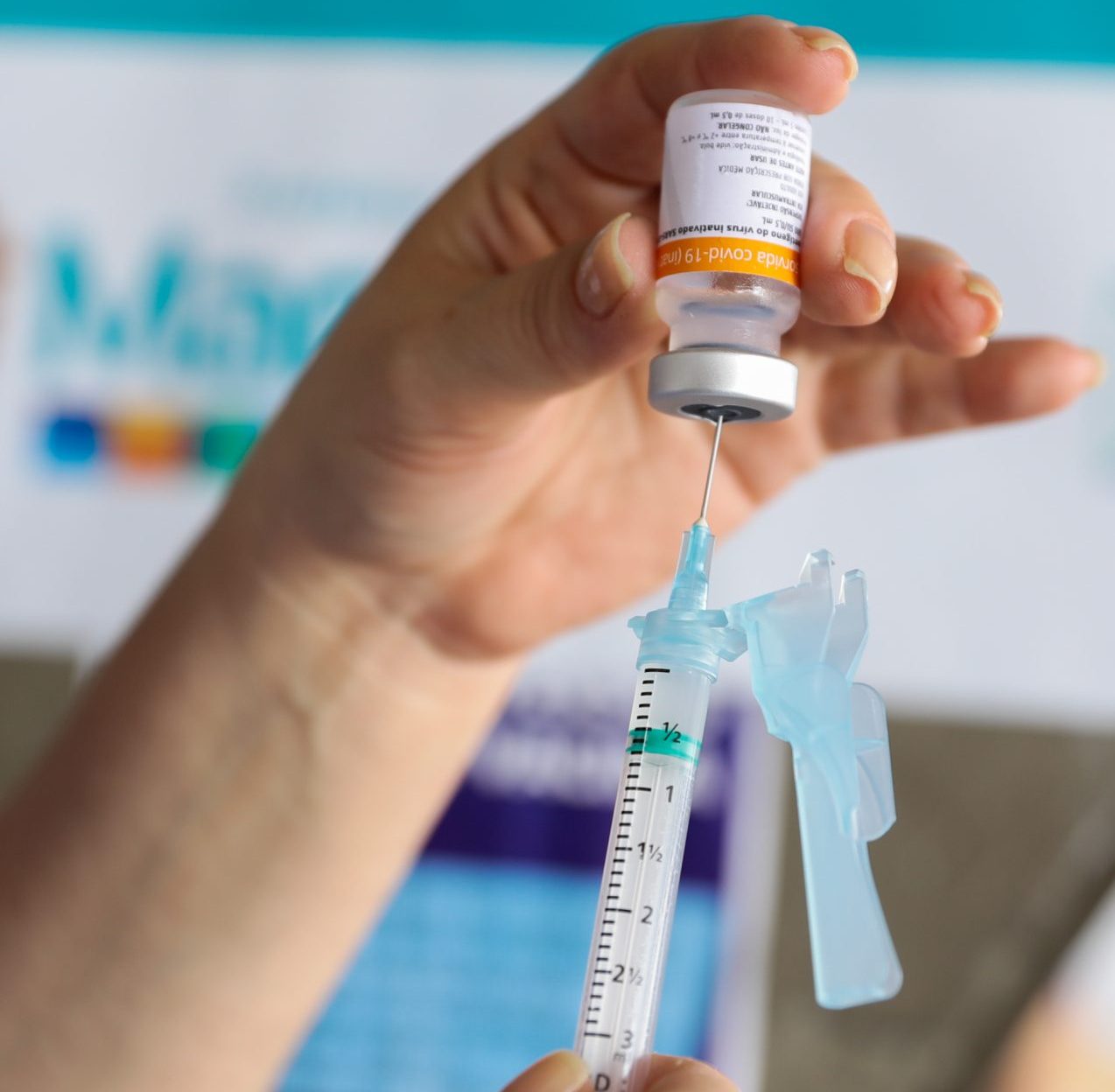 Vacinação contra a Covid-19 em Manaus - Foto: João Viana/ Semcom