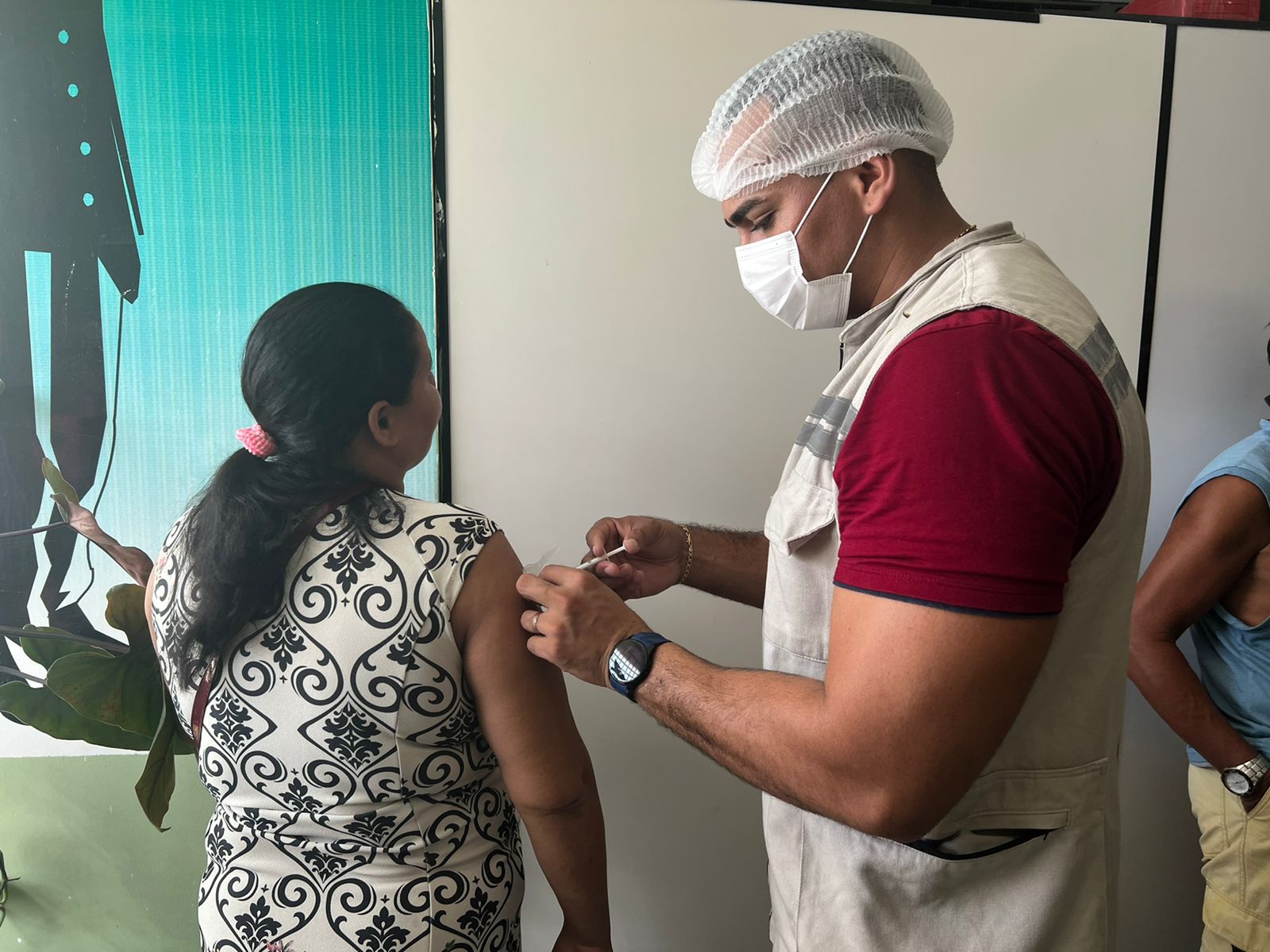 Vacinação contra a Covid-19 no Amazonas - Foto: Arquivo/FVS-RCP