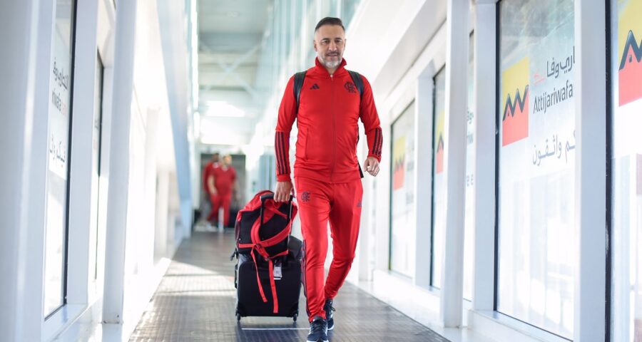 Vítor Pereira se mostra confiante para disputar Mundial de Clubes - Foto: Reprodução/Twitter@Flamengo