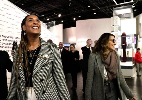 Anielle Franco e Janja visitam National Museum of African American History and Culture