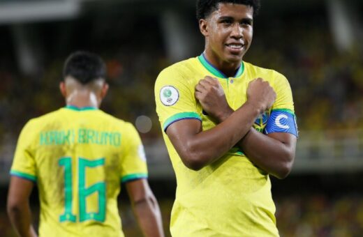 Cria do Vasco, jogador foi um dos destaques da seleção brasileira Sub-20, na conquista do Sulamericano 2023 - Foto: Rafael Ribeiro/CBF