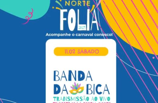 Banda da Bica é transmitida ao vivo no Portal Norte e na TV Norte AM, neste sábado (11)